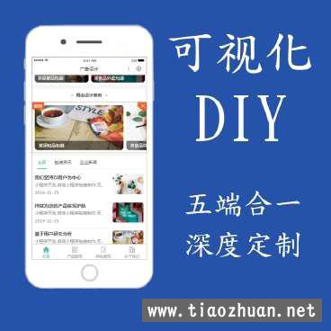 智能diy官网 公众号小程序通用 v1.0.29+H5百度微信支付宝头条前端