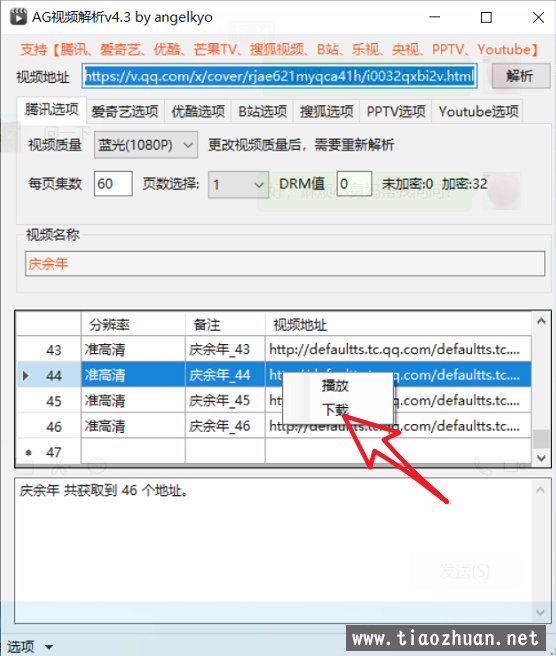 AG视频解析工具