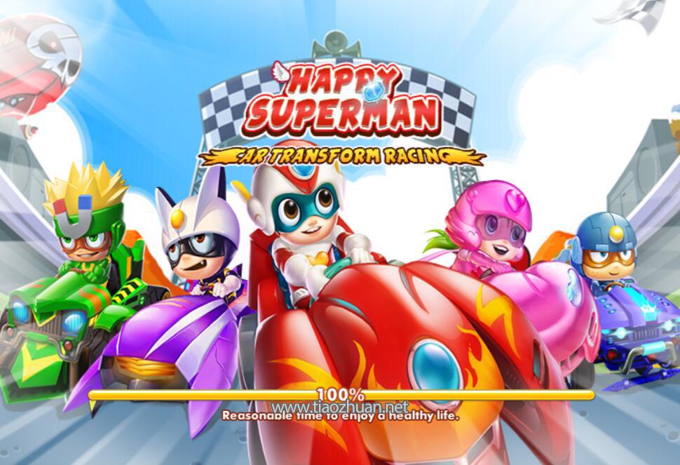 《Happy Superman》赛车源码
