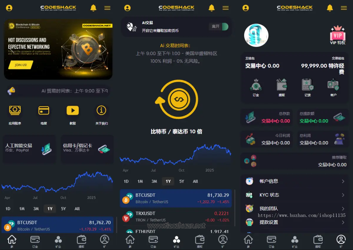 AI量化投资源码量化理财系统开源源码海外版区块链理财交易所AI量化理财