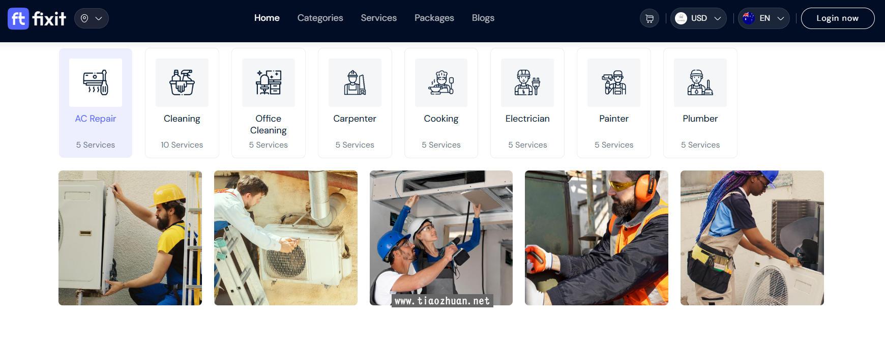 Flutter多商户杂工和家庭服务预约上门APP源码含后端V1.0.2