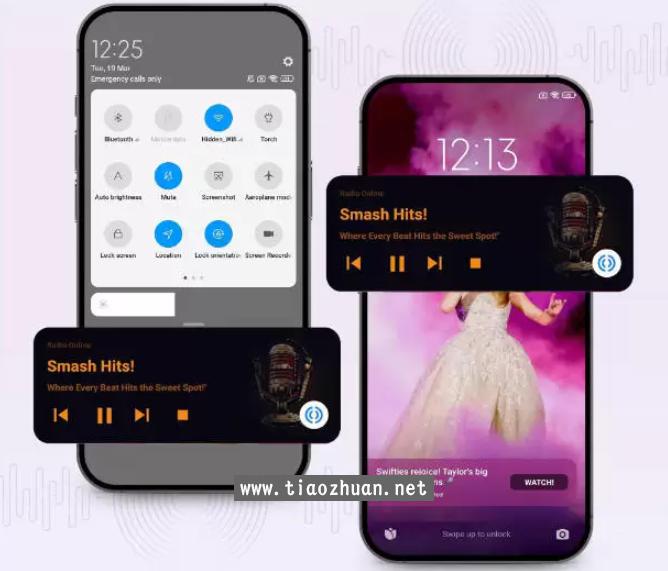 Flutter掌上FMAM广播电台收音APP源码带后台V2.1.0