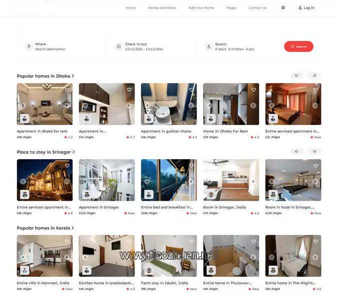 全开源旅游度假租赁系统SaaS平台源码Airbnb式预订源码