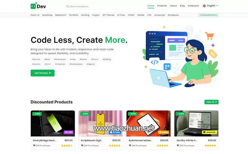 多语言APP代码交易市场源码_数字产品交易网站源码