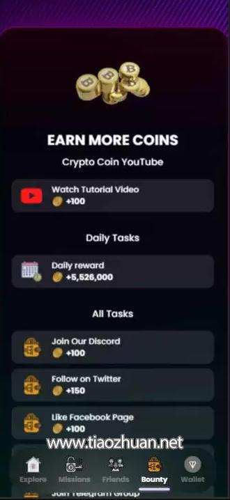 加密货币点击竞技游戏Telegram小程序源码TON钱包支付