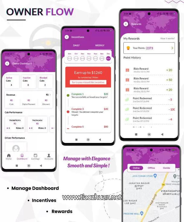多语言Flutter出租车预约打车APP源码带后端V1.2