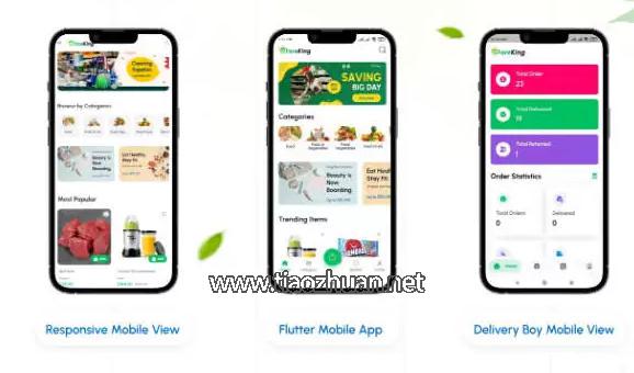 全开源Flutter药店超市零售电商外卖系统APP源码(Web前后端+POS+Android+iOS)